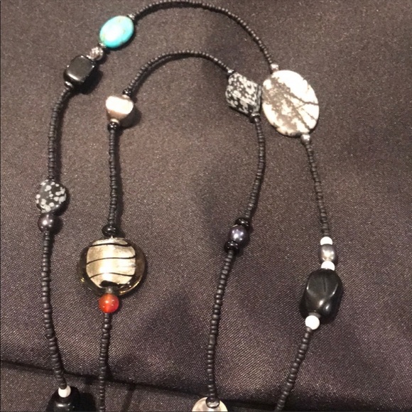 🌟SILPADA N1967 Multi Stone Boho Necklace - Picture 4 of 8